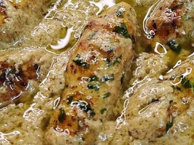 Lemon Chicken Seek Kabab