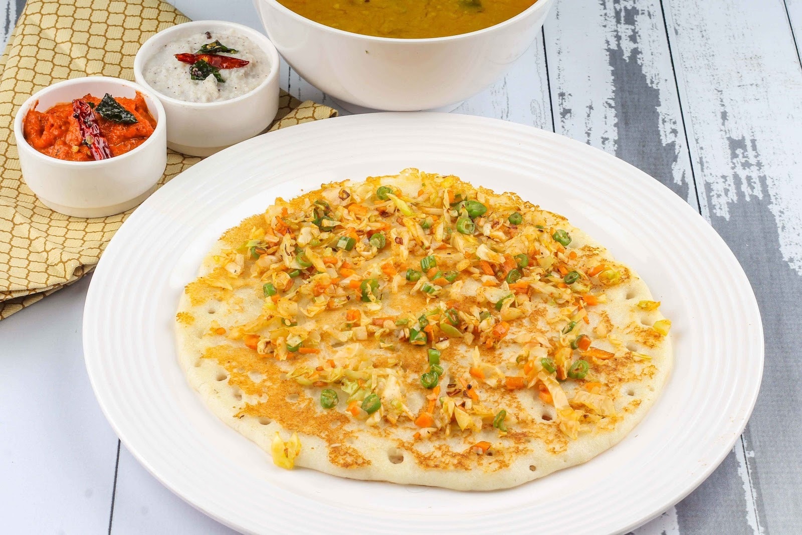 Onion Uttapam