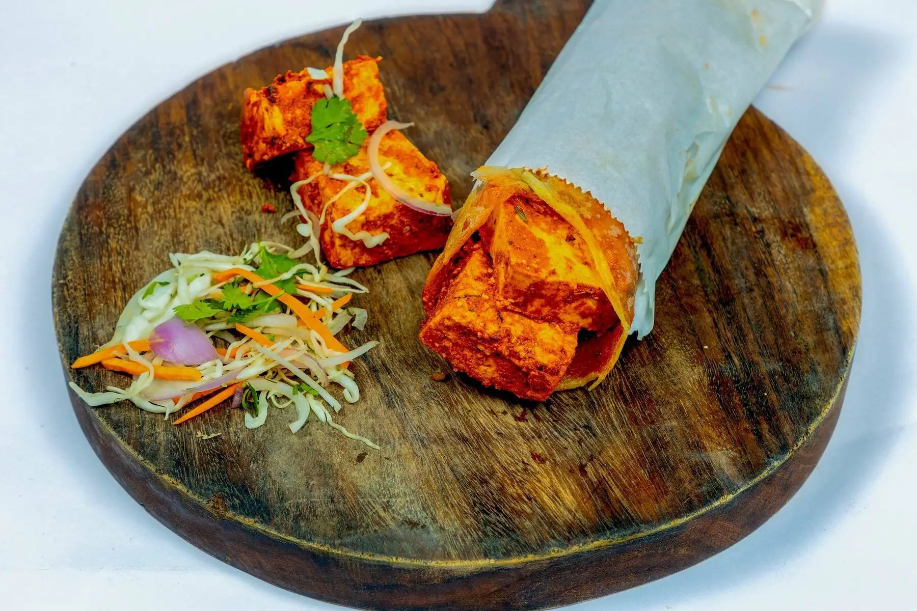 Paneer Tikka Kathi Roll