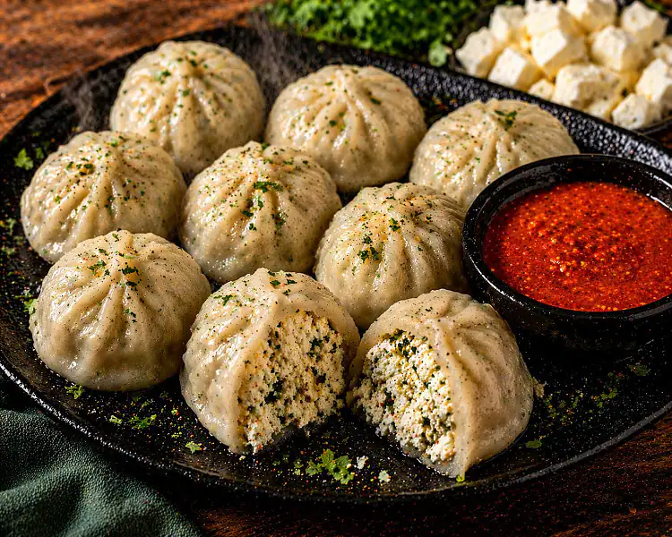 Paneer Steamed Momos