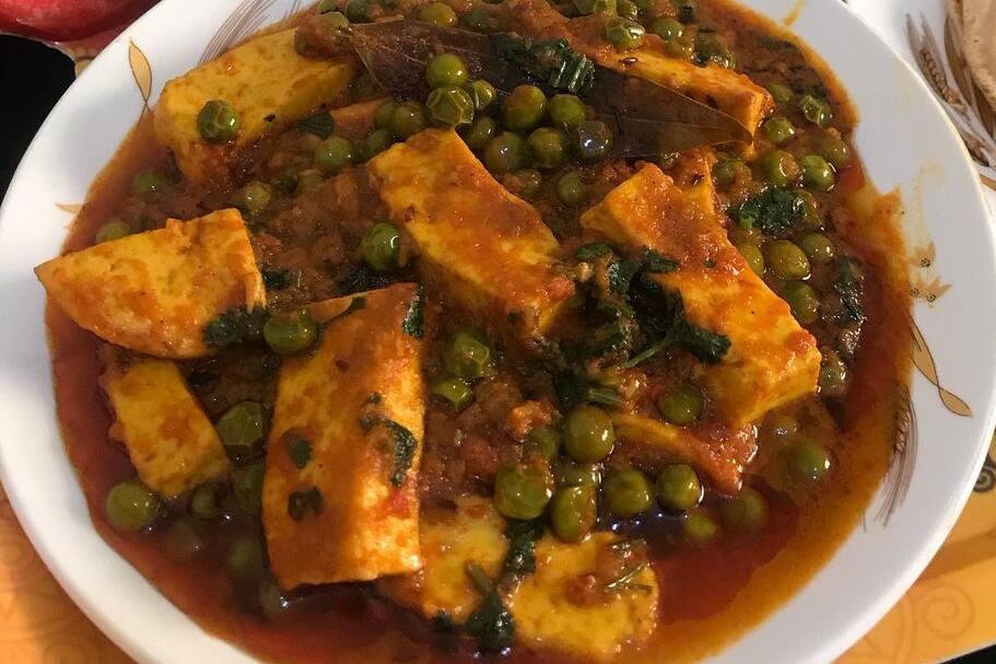 Matar Paneer
