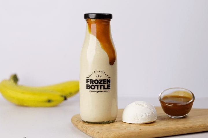 Sugar Free) Cold Coffee Milkshake – Frozen Bottle