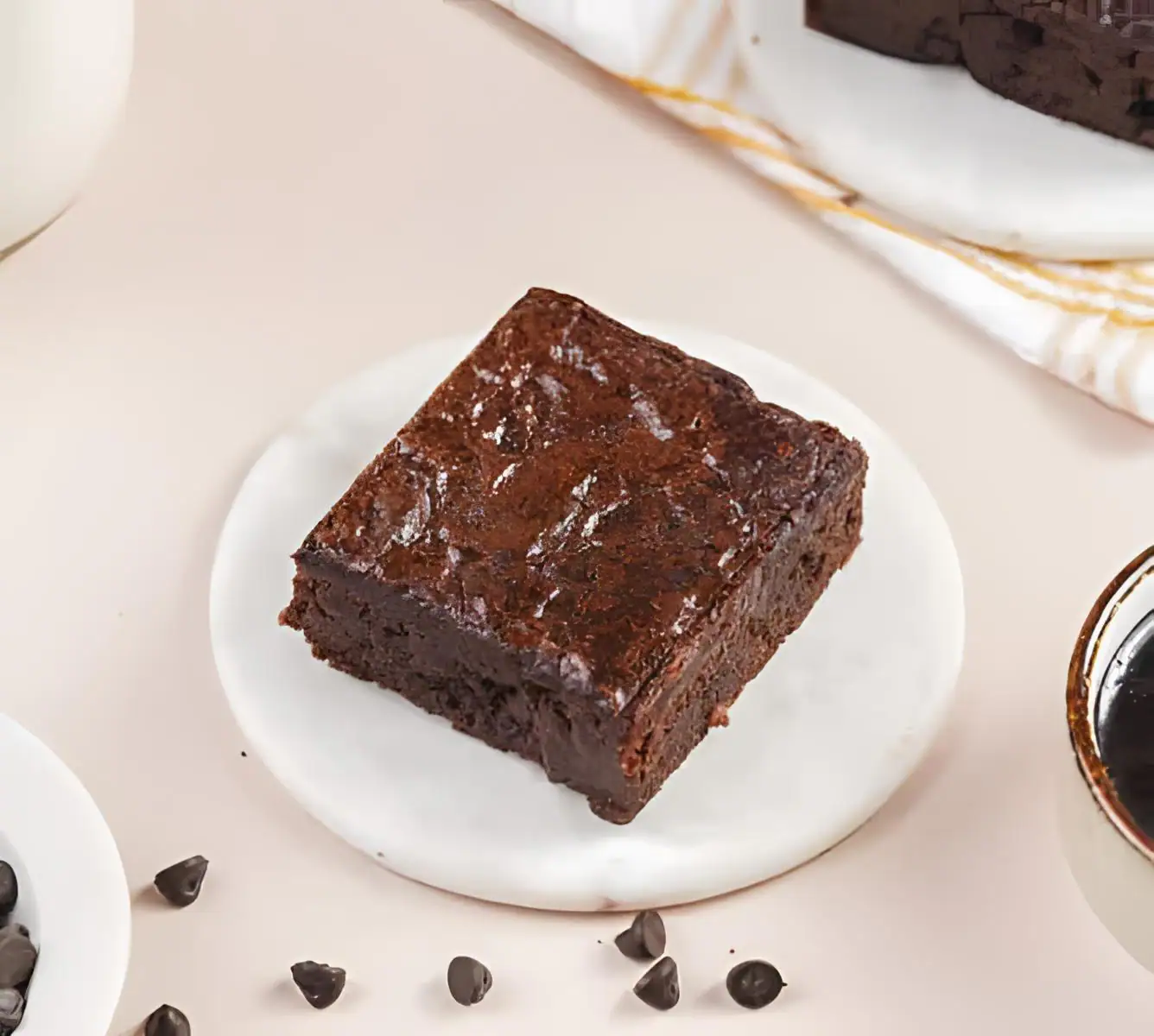 Eggless Chocolate Brownie