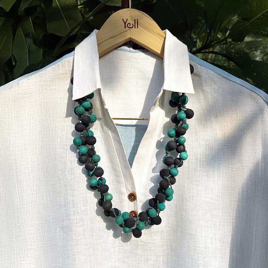 Sky In Knots Necklace