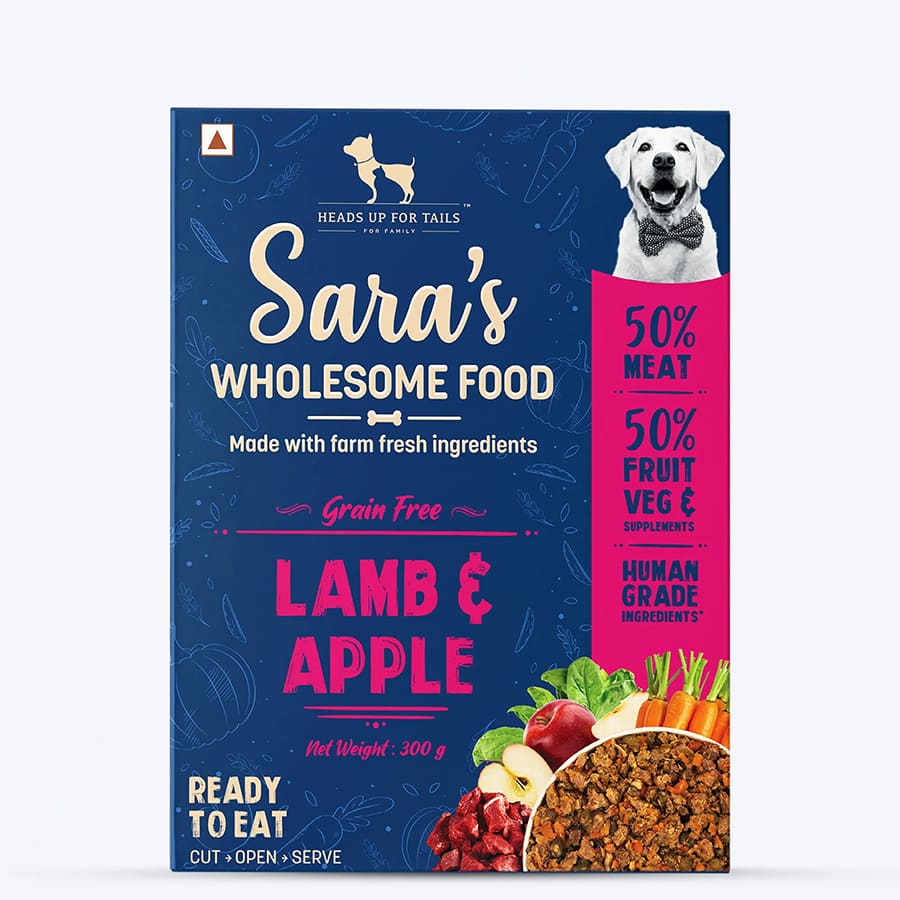 HUFT Sara's Wholesome Grain-Free Lamb And Apple Dog Food