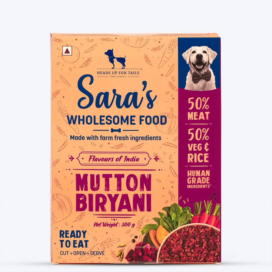 HUFT Sara's Wholesome Food Mutton Biryani - Flavours of India - 300 g