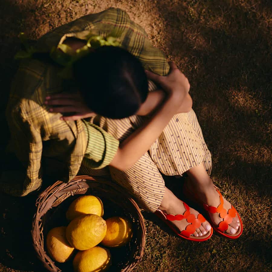 Oberoi Inset Wedge Sandals