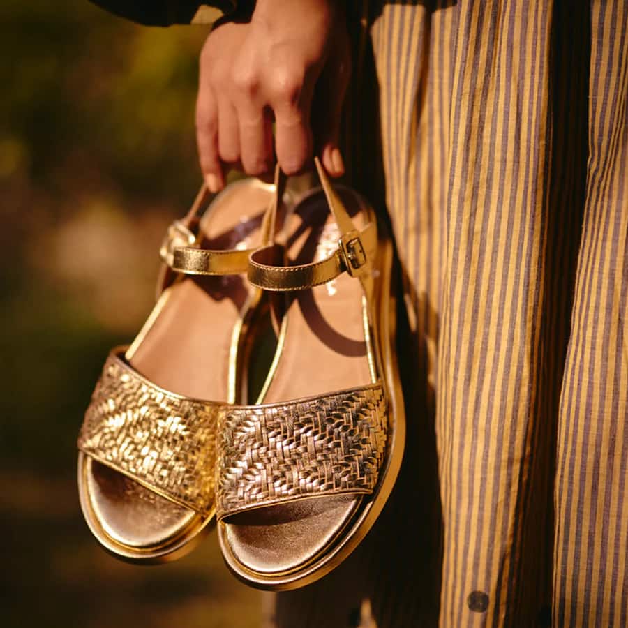 Oleta Woven Inset Wedges