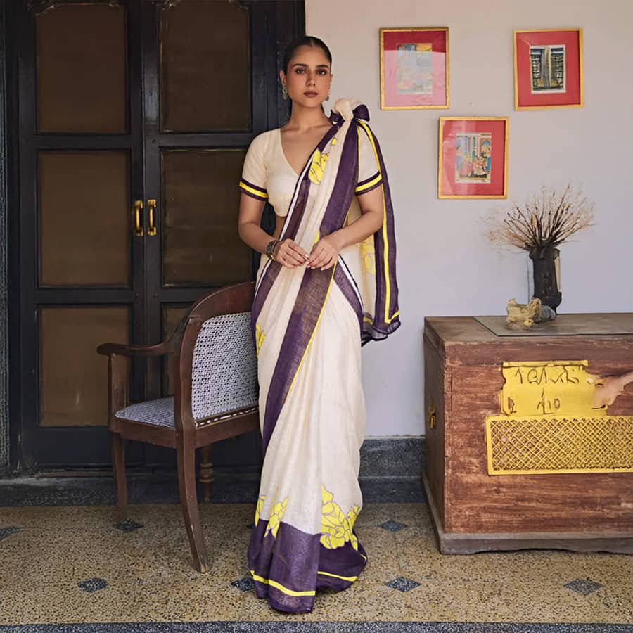The Golnar Saree