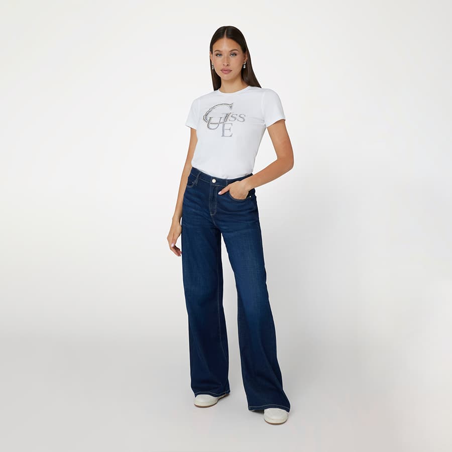 Guess Women's White Tee