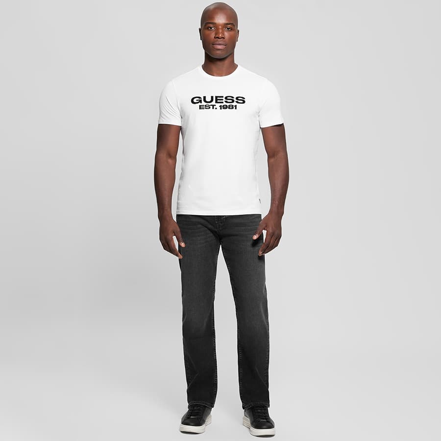 Guess Men's White Tee