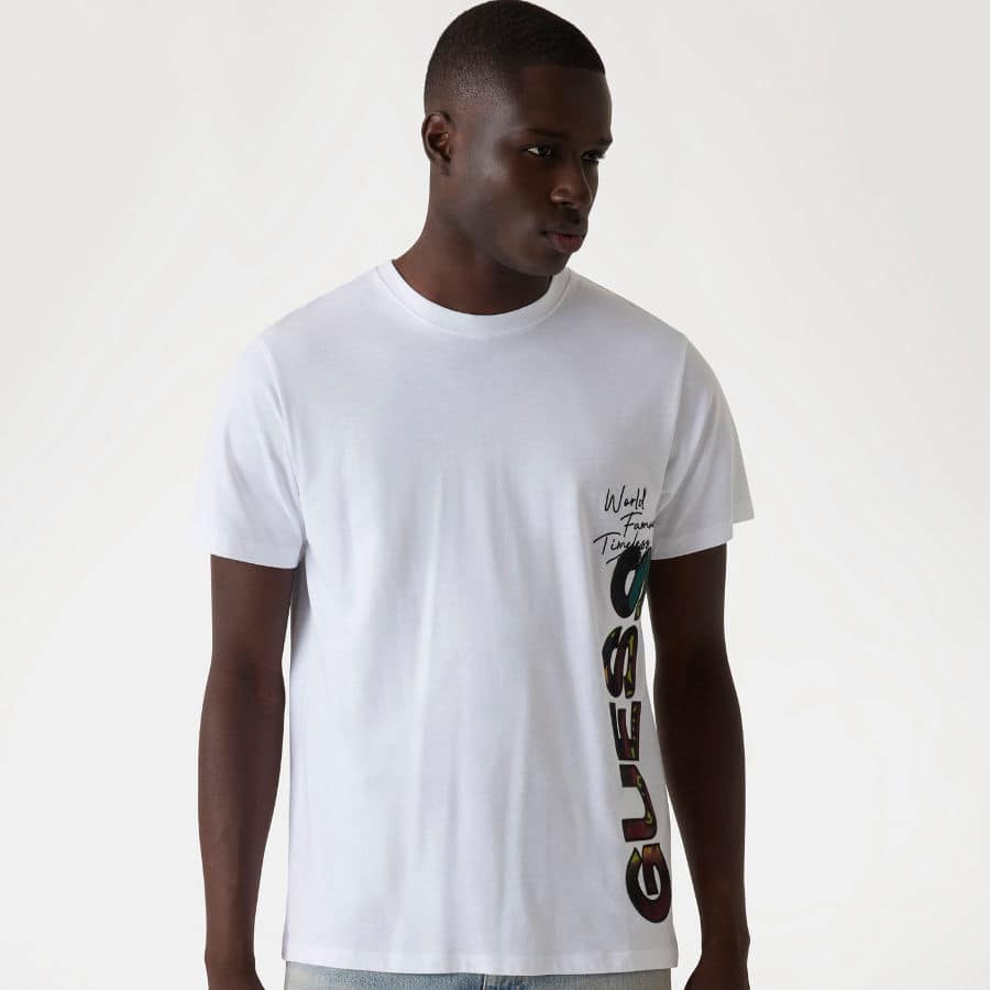 Guess Men's White Tee