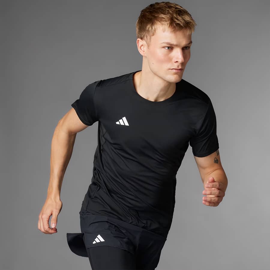 Adizero Essentials Running Tee - Black