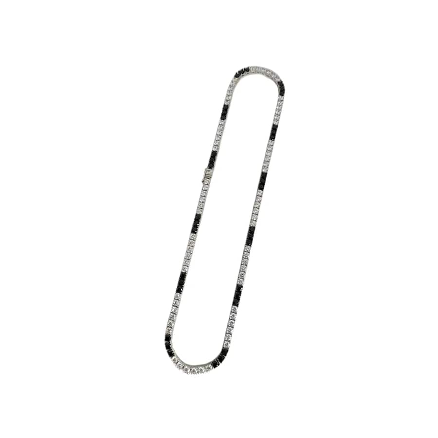 Retro Tennis Necklace