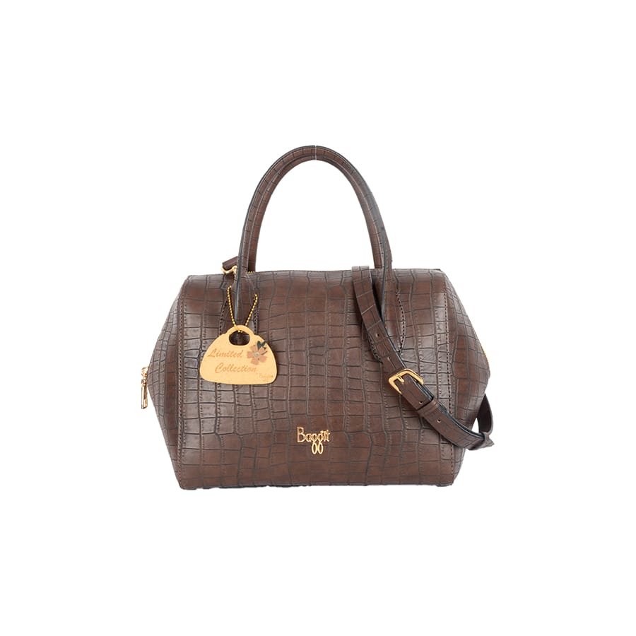 L DAPER CROCADE 5 SH CHOCOLATE BROWN
