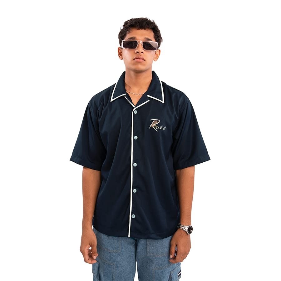 APLHA SHIRT - NAVY BLUE