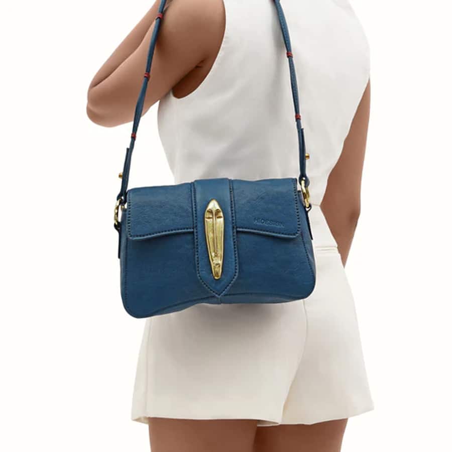 Pharaoh 02 Blue Shoulder Bag