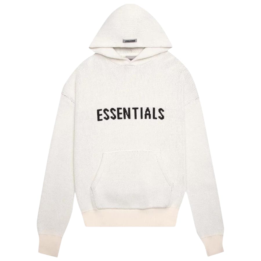 FOG ESSENTIALS HOODIE KNITWEAR CREAM