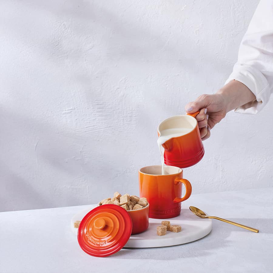 Milk and Sugar Set - Flame