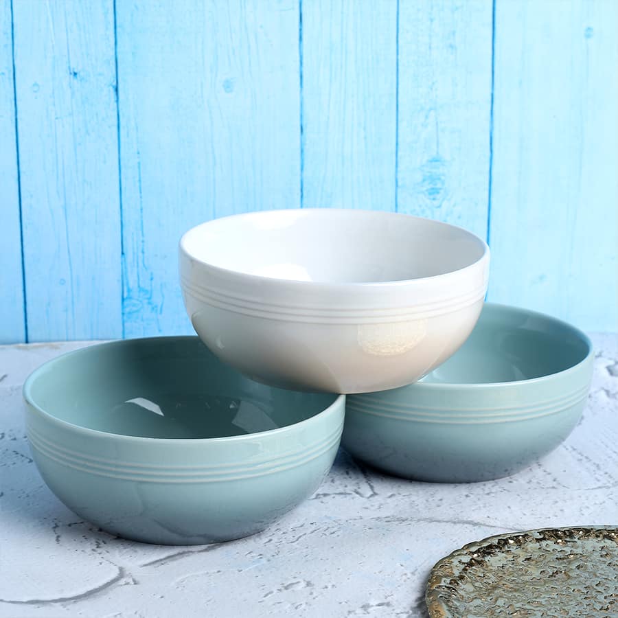 Coupe Cereal Bowls - Set of 3