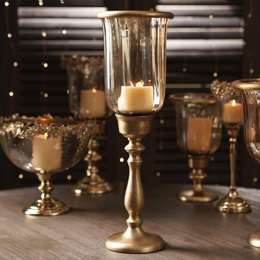 Amber & Gold Tall Hammer