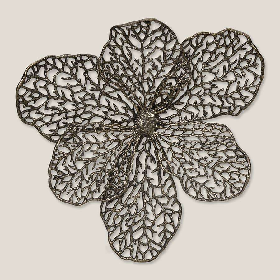 Mogra Antique Brass Wall Decor L