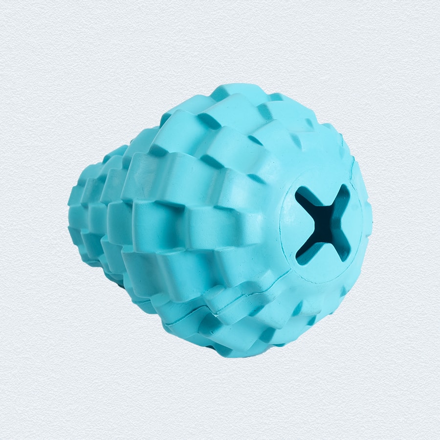 Ezra Play Refillable Rubber Pear Pet Toy