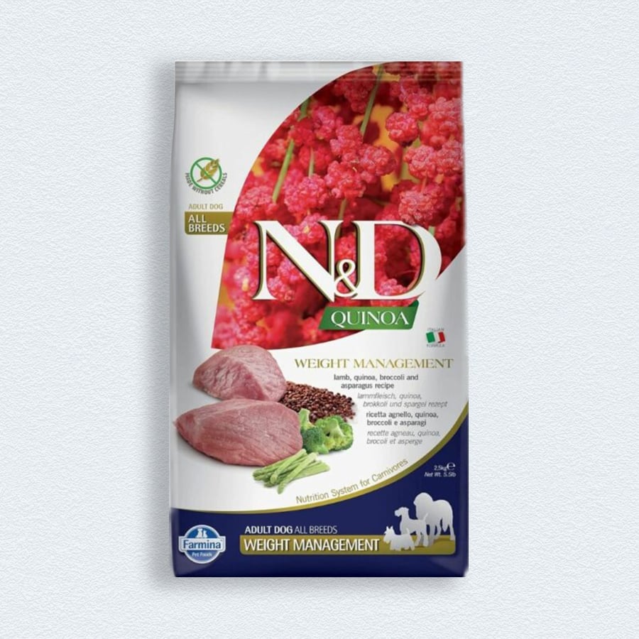 Farmina N&D Grain Free Quinoa Weight Management Adult Dry Dog Food