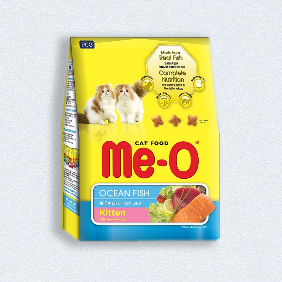 Me O Oceanfish Kitten Cat Dry Food