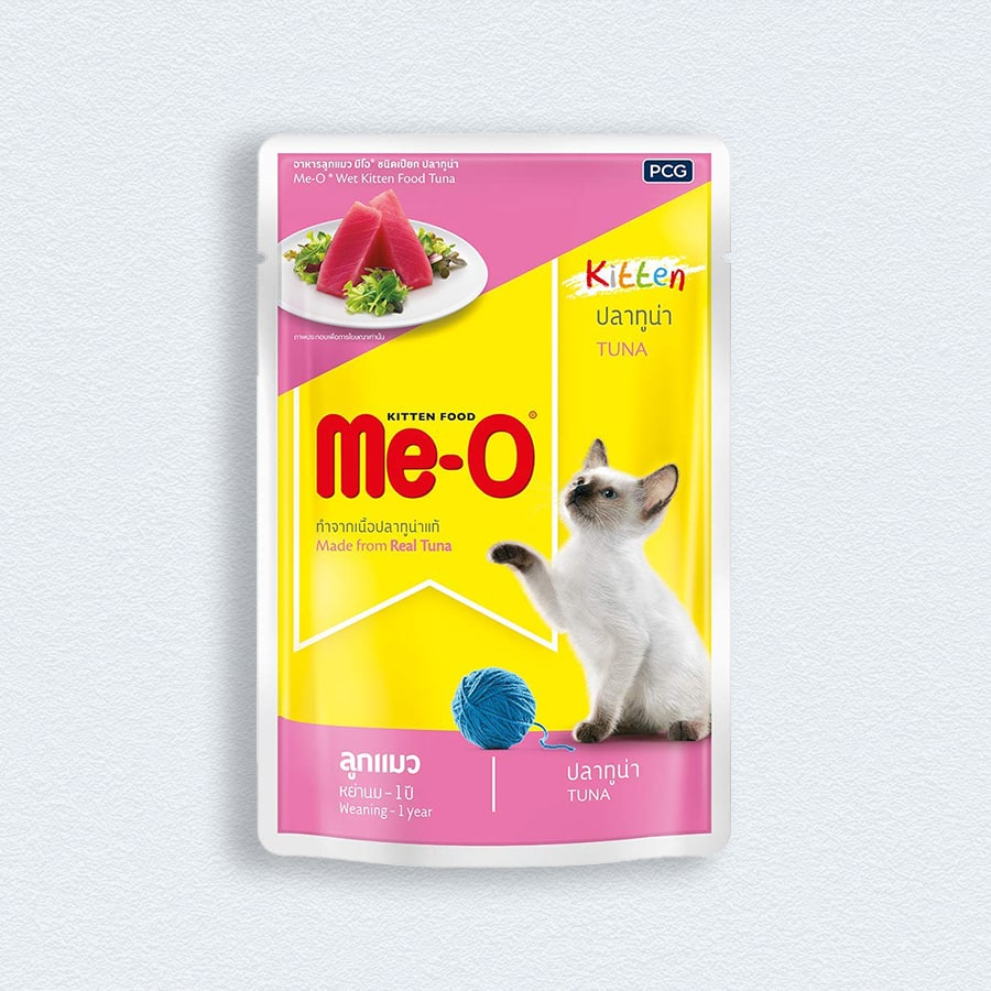 Me O Tuna Wet Kitten Food – 80 g (Pack of 12)
