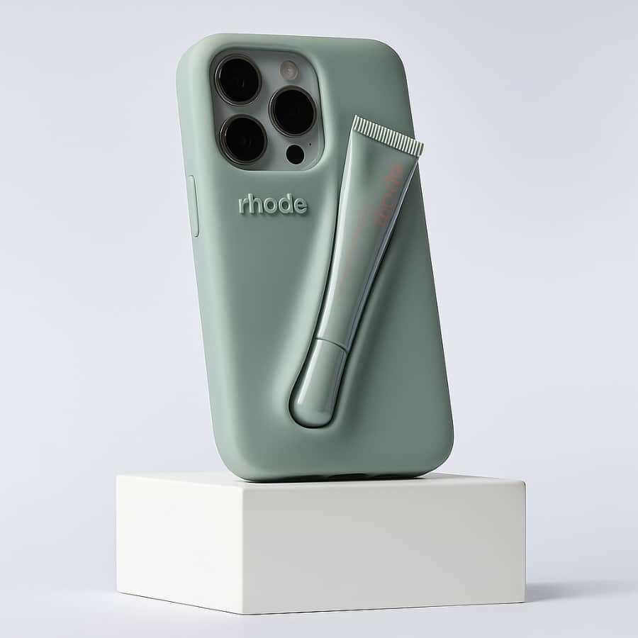 Rhode Lip Case Grey (iPhone 16 Pro)