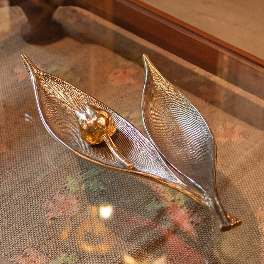 EIC Mira Platter Antique Gold Large