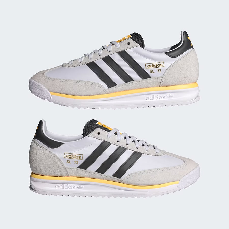 SL 72 RS Shoes - Cloud White / Core Black / Spark