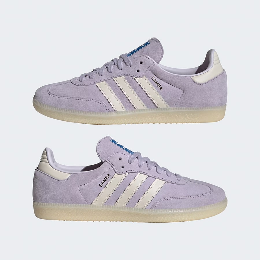 Samba OG Shoes - Silver Dawn / Chalk White / Off White
