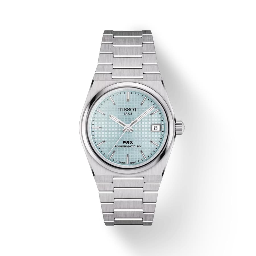 Tissot PRX 35mm - Scratch resistant sapphire crystal with antireflective coating