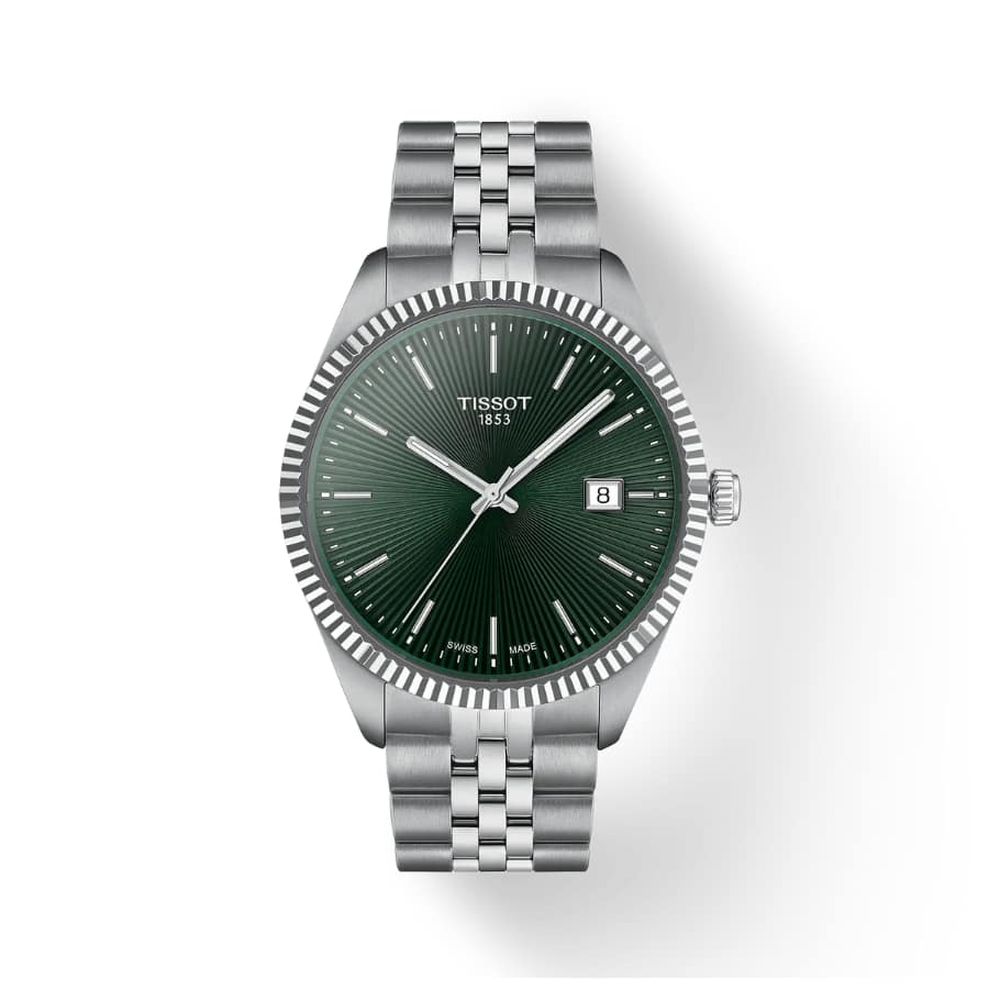 Tissot Ballade 40mm - Scratch resistant sapphire crystal with antireflective coating