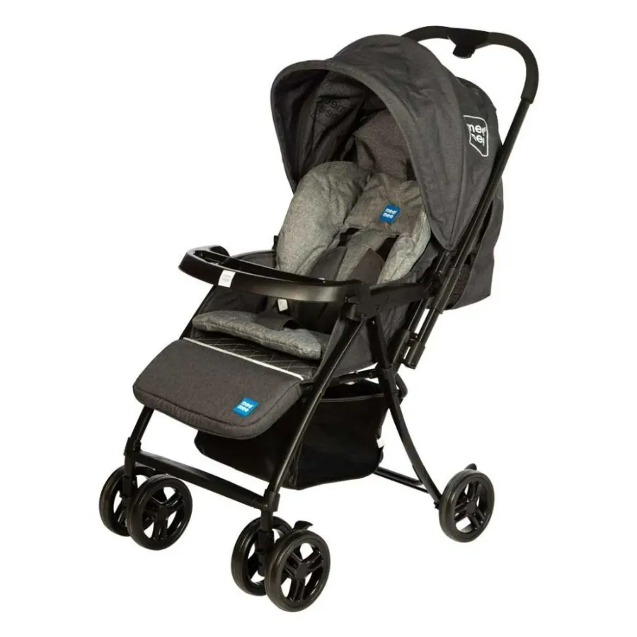 Easy to Push Baby Pram with Quick One-Hand Folding