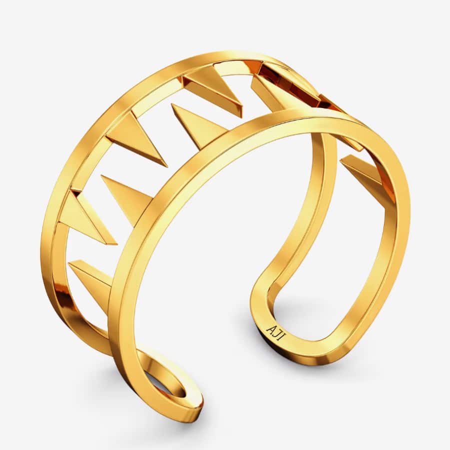 Trendy Gold Stackable Ring