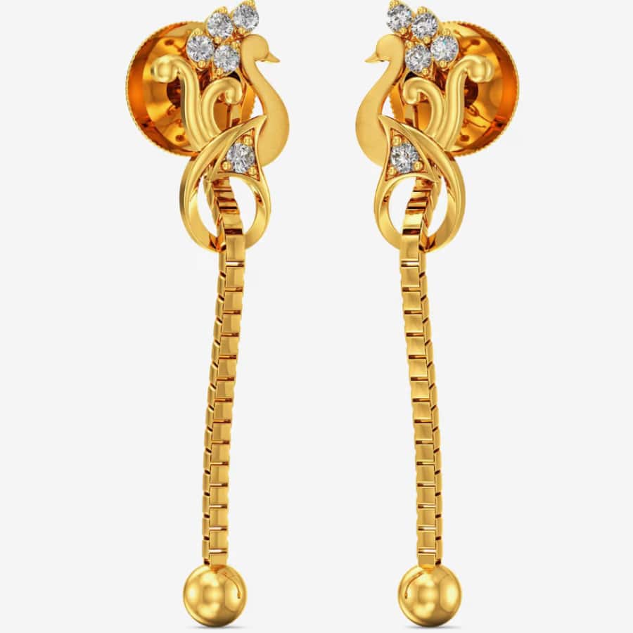Oasis Women Gold Earrings