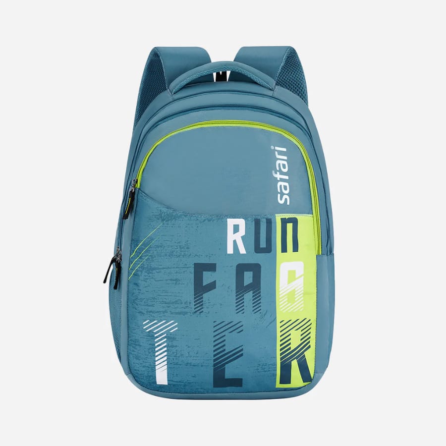 Safari Trio 14 37L Blue School Backpack