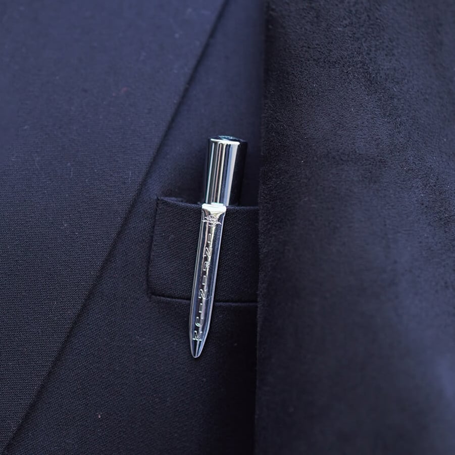 INFCH-1 Infinium Ballpoint pen with Blue Ink Chrome