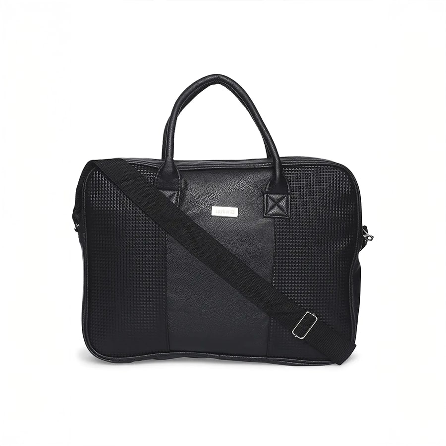 Spykar Men Dark Grey Laptop Bag