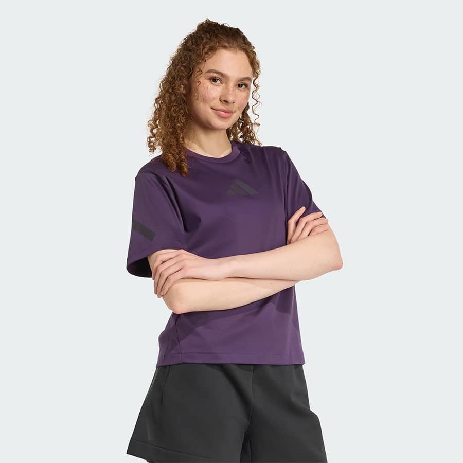 Z.N.E. Tee - Aurora Plum