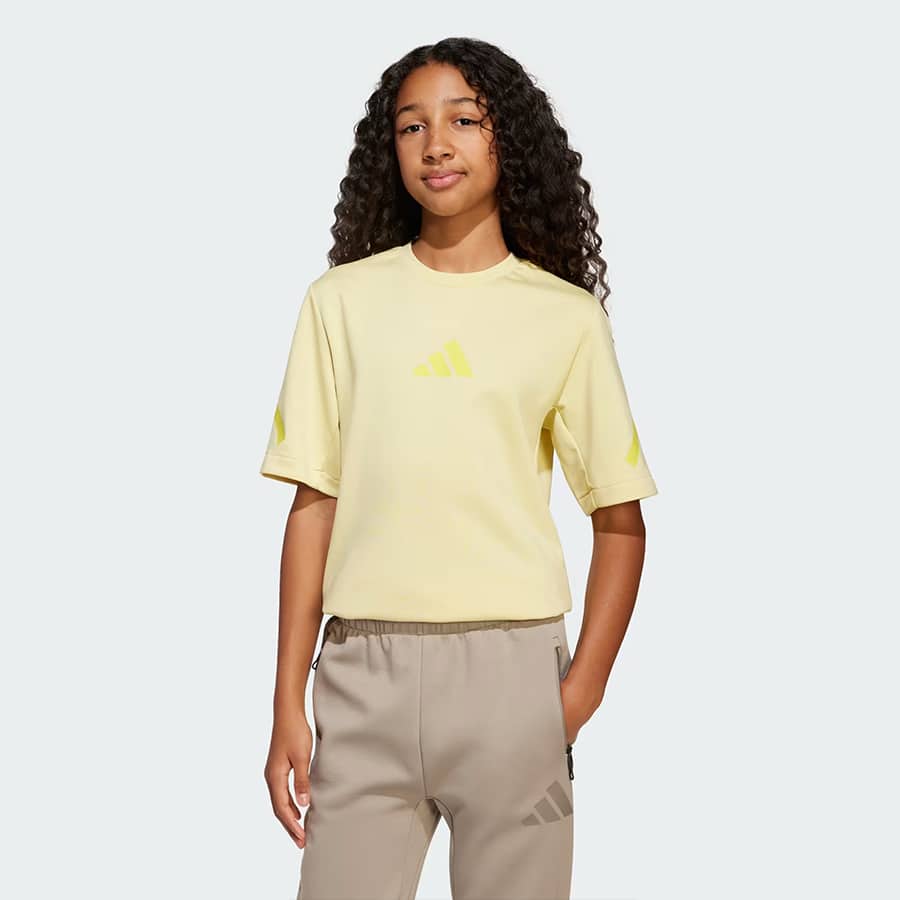 Z.N.E. Tee Kids - Powder Yellow / Pure Sulfur