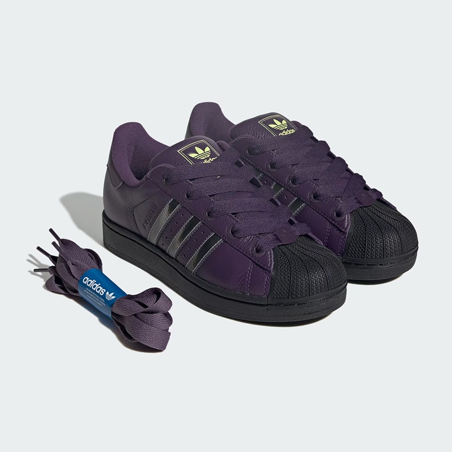 Superstar II Shoes - Aurora Plum / Matte Silver / Ash Purple