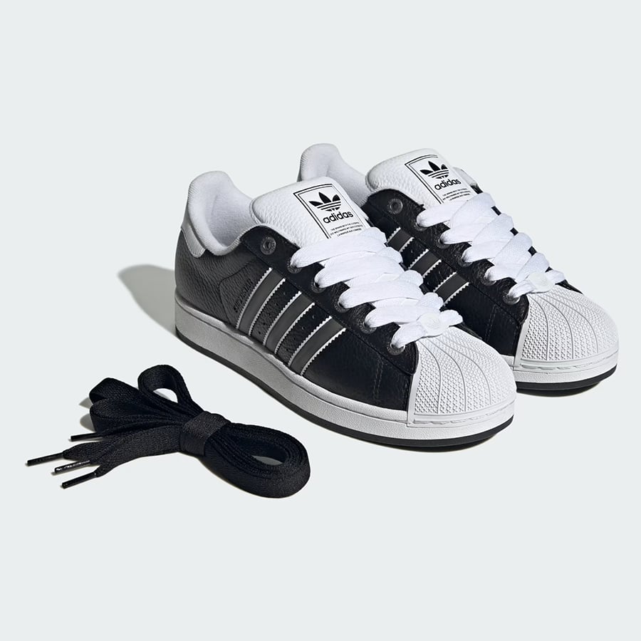 Superstar II Shoes - Core Black / Matte Silver / Cloud White