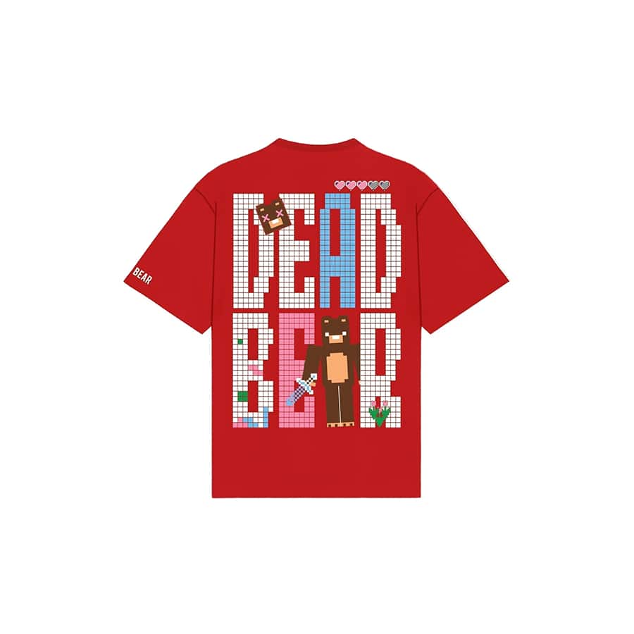 Pixel Tee Red