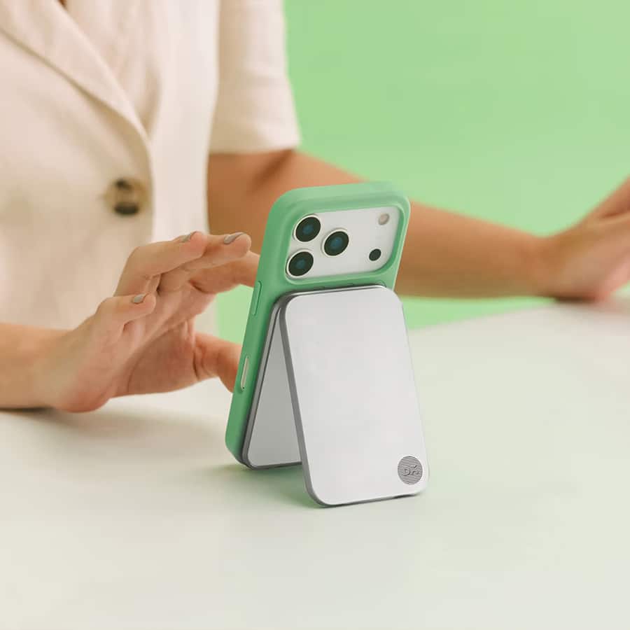Slate Stack Phone Wallet Stand