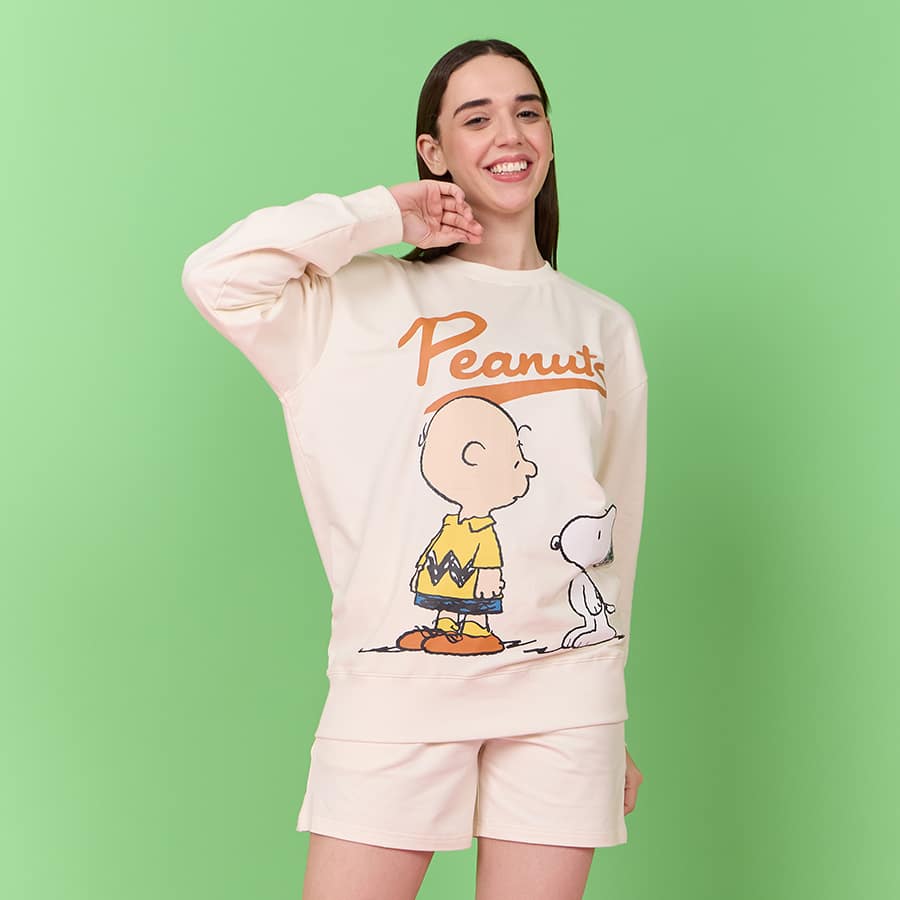 Snoopy Pillow Pals Shorts Set