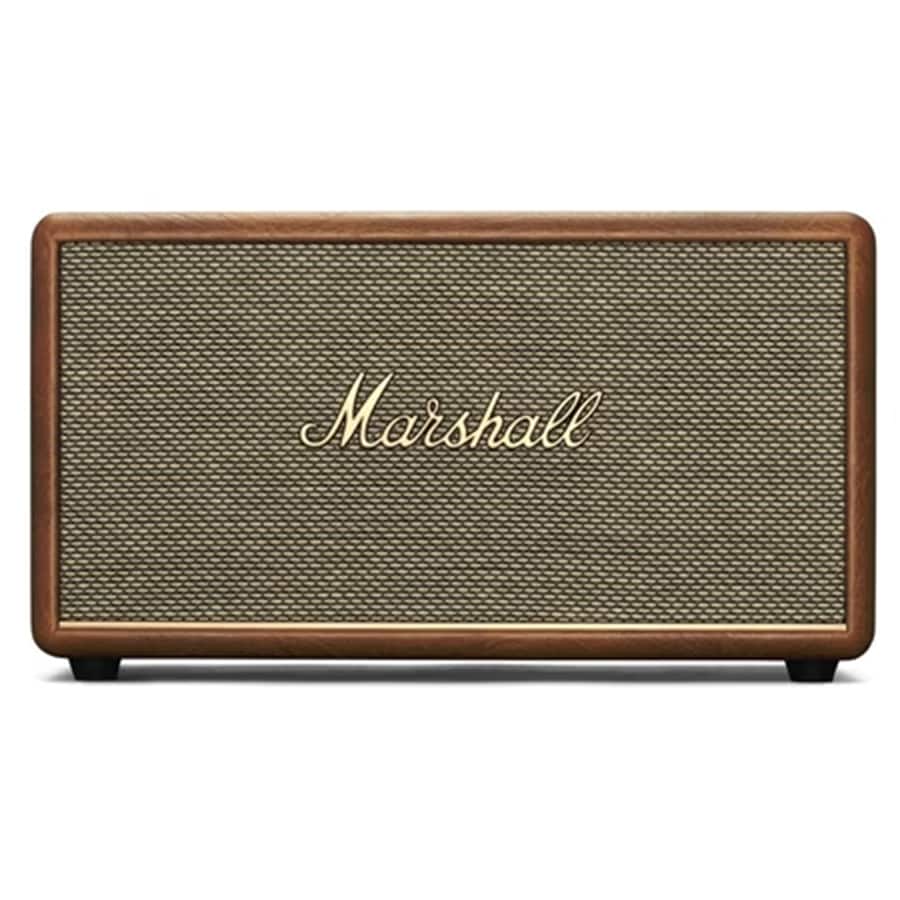 Marshall Stanmore III Bluetooth Speaker with Volume Control Knob, Bass-Reflex, Play/Pause Button, Room Filling Sound, Brown